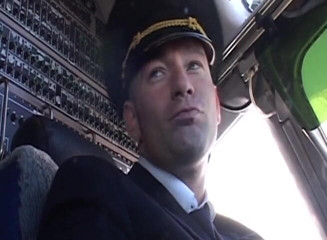 Public Lust: Naughty girl gets fucked in the plane