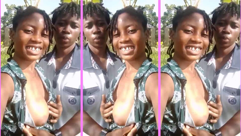 African Beauties: Černé teen lesbičky riskantní venkovní zábava