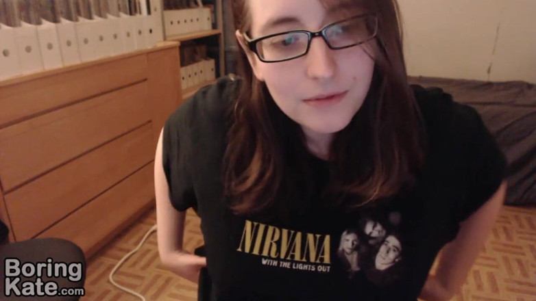 Boring Kate: Naked and showing off