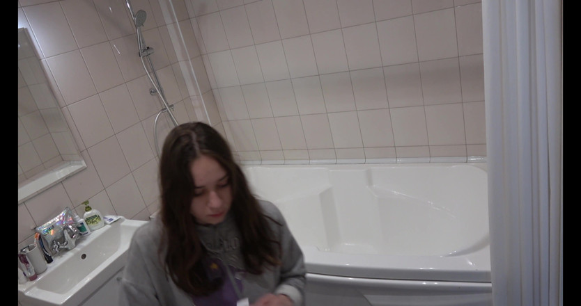Milfs and Teens: Busty Amateur Teen in the Shower