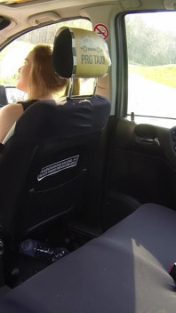 Beauty Squirts All Over the Cab Czechtaxi_com - E001
