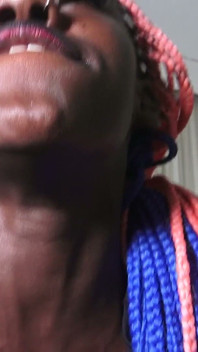 Ebony Teen Dildo Riding