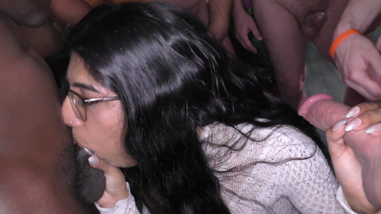 Bukkake Sperm Party: Die echte bukkake-spermaparty vol. 35 #1a