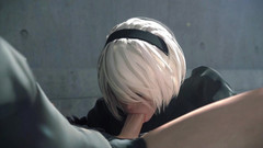 PixelAftDark: Eve Vs 2b Hmv - Semperleaf (hvězdná Blade & Nier Automata Animation)