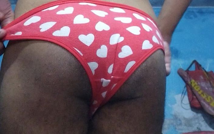 Lustyizlife: Horny Indian Teen Femboy Wearing His Step Sister's Bra and...