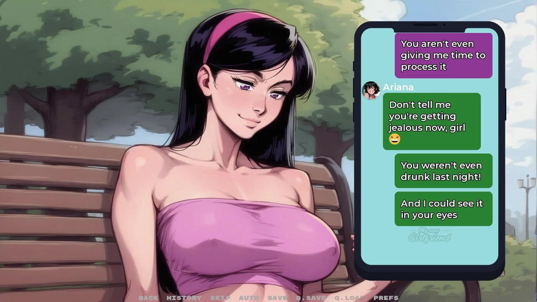 Studio-77: Pacar baruku #19 - gameplay bokep