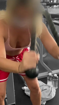 Wifey Working Out in the Gym
