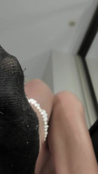 Black Socks in Long Feet