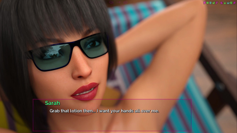 Porny Games: Shut up and dance - footjob auf der Terrasse, Stiefschwester wird...