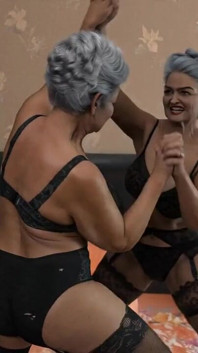 Bra and Pantie Fight