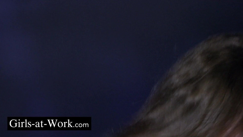 Girls At Work: Трійка зі стюардесою авіакомпанії