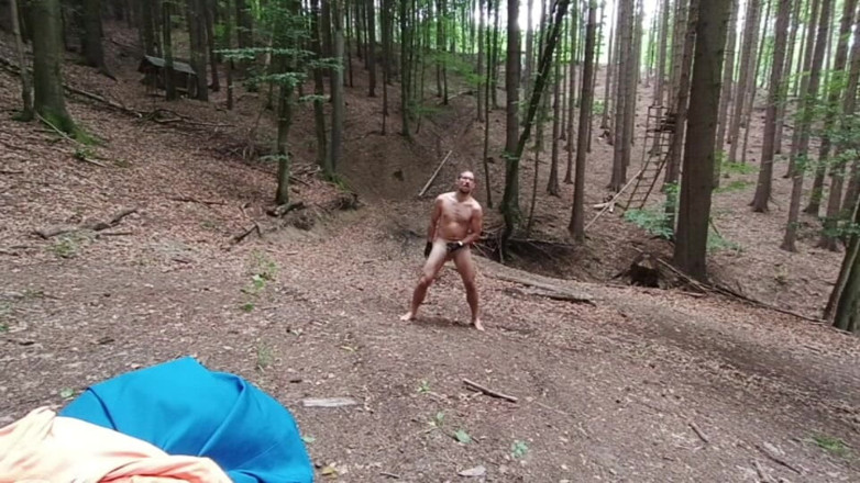 kickerscooter: Selvaggio senza inibitorie in chasing nel mezzo della foresta