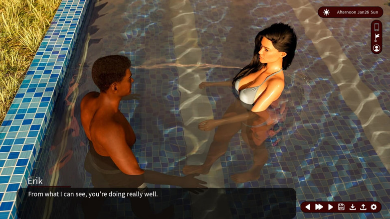 Dirty GamesXxX: Sussurre di desiderio: lezioni di nuoto per la moglie bollente -...