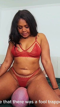 Veronica Lins นั่งบนหน้าสุดโหด