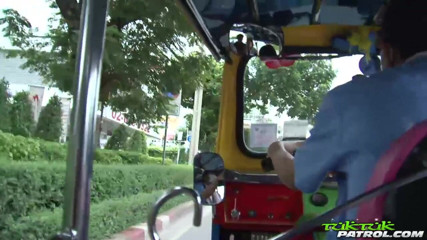 Trike Patrol - Tuk Tuk Patrol: Shaved pussy Thai cutie fucked by hammer cock