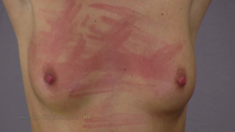 Spanking Server: Policeman Tyron breast whip