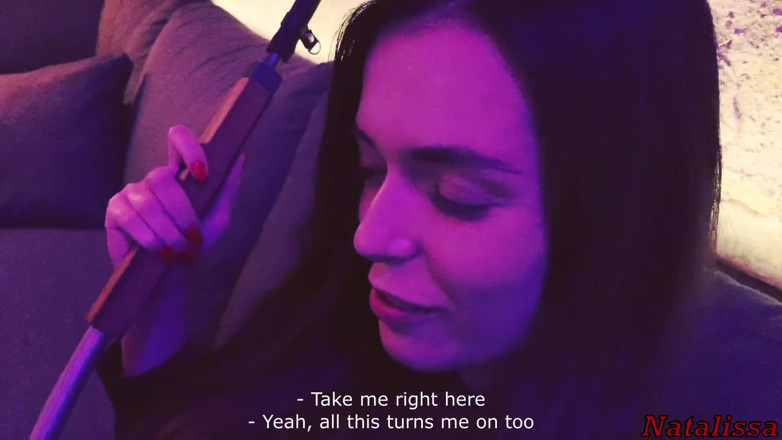 Natalissa: I don't care if we get caught - risky fuck