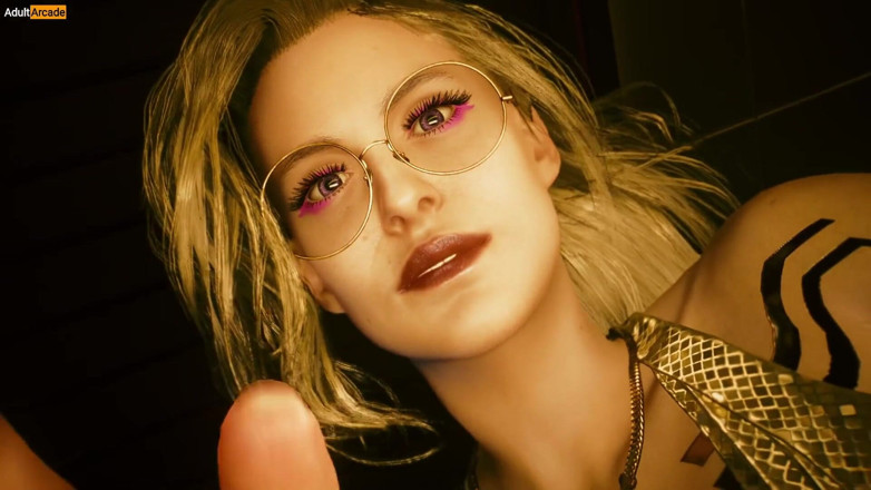 LewdArcade: Linda mulher em cyberpunk 2077 Brittary Hayes cenas de sexo [18+] Joy...