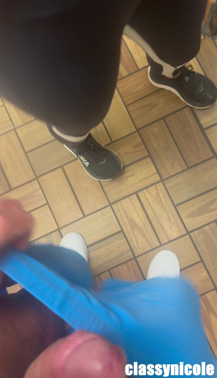 Classy Nicole: Waffle House POV Public Bathroom Fuck with Jasper and Nicole