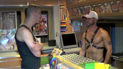 MASCULINE BOYS STUDIO: Straight boy fucked in leather by Delta Kobra