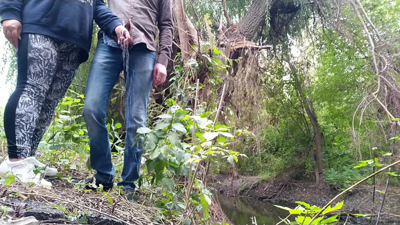 OurFetishLife: MILF stepmom takes care of stepson in nature