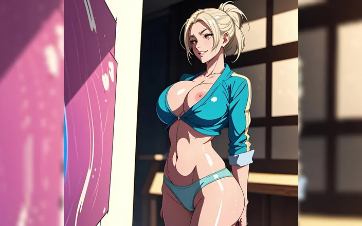 AI Porn: Fanclub Exclusive - Hot Hentai Babes with Huge Tits Outdoors Ai