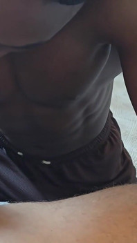 Chocolate Ken & His BBC Sucks My Bwc! 2 Huge Cumshots!