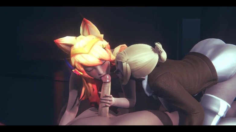 HentaiTubes: League of Legends Hentai - Lol - Ahri sesso duro - manga anime...