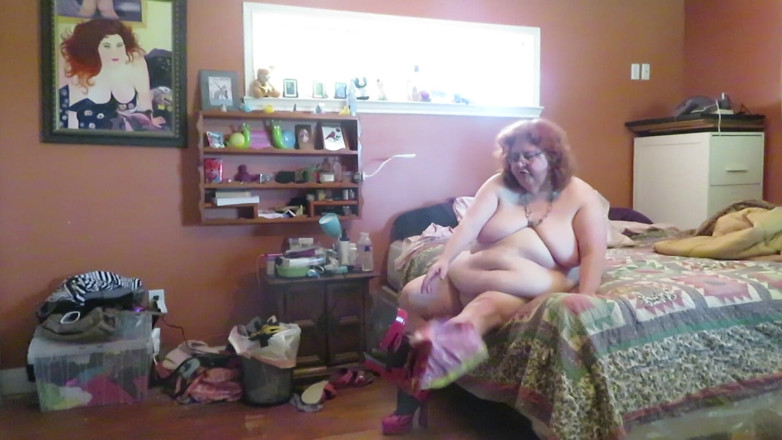 BBW nurse Vicki adventures with friends: Strip tease from red dress and flaming boots part 2 post...