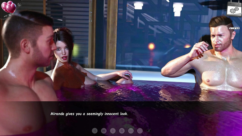 3D Cartoon Porn: Płonące granice 15 - Miranda i Lara Double dokuczają kutasowi Mike's w...