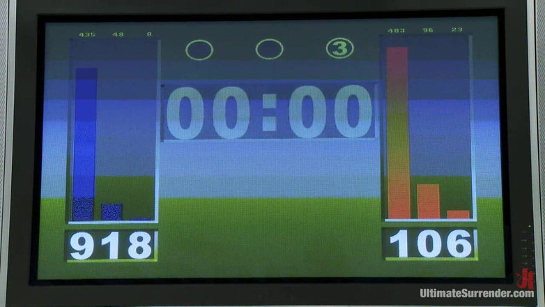 Ultimate surrender by Kink: Draci vs bohyně, 3. kolo semifinále Zápas nahoru.