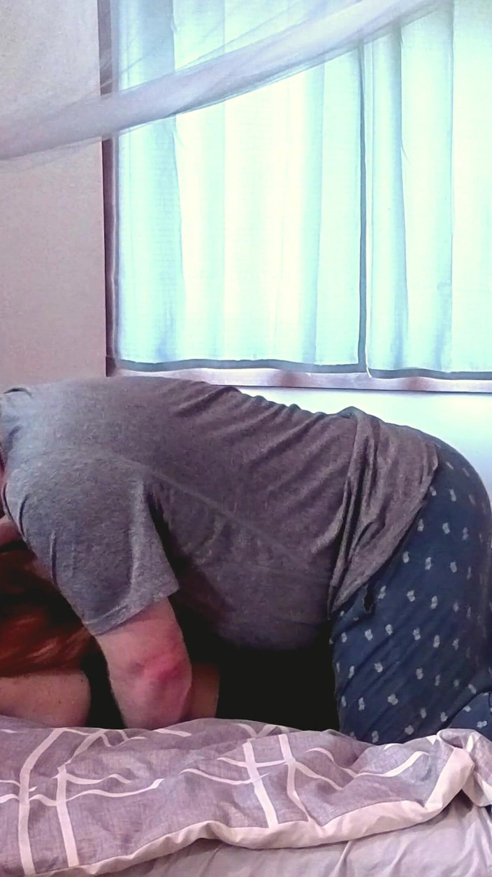 RedQueen: Redhead Rapunzel - Romantic Kissing &amp; Hair Play - Long Red Hair Fetish