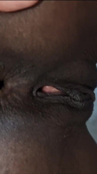 POV: zwart gapend! Mijn eerste echte kloof beukte op camera! Gewoon door ontspanning