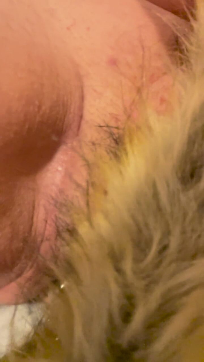 Mitchie: With the Foxtail Plug in the Ass