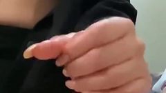 Hot Stepmom Came to Her Stepson While His Stepfather Was Not at Home and Jerked Him off to Hot Cum