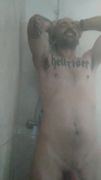 In the Shower Showing My Body for the First Time