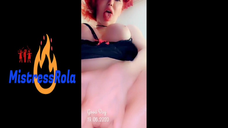 Mistressrola: Rola की चूत में डिल्डो और गांड और चुदाई