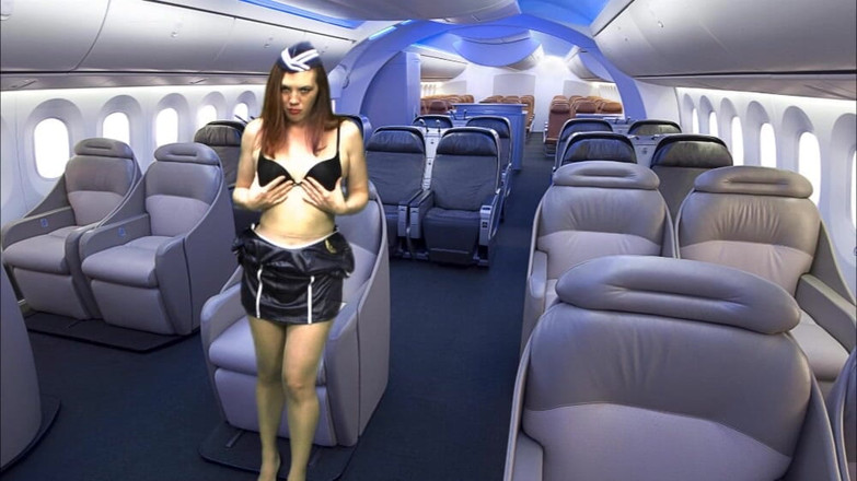 Evangelines Fetish: Mid Air Humiliation