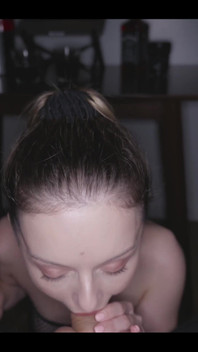 Custom Sloppy Blowjob & BIG Facial POV