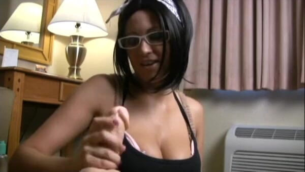 Solo Austria: Samantha`s jerk off instructions and small penis humiliation with dildo...