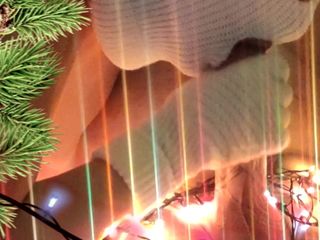 SinfulCat: Komşum bana elleri ve ağzıyla Noel hediyesi verdi.