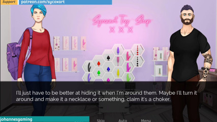 Snip Gameplay: Nafsu sissyboy #5. Kami membeli mainan seks dan memasukkannya ke dalam...
