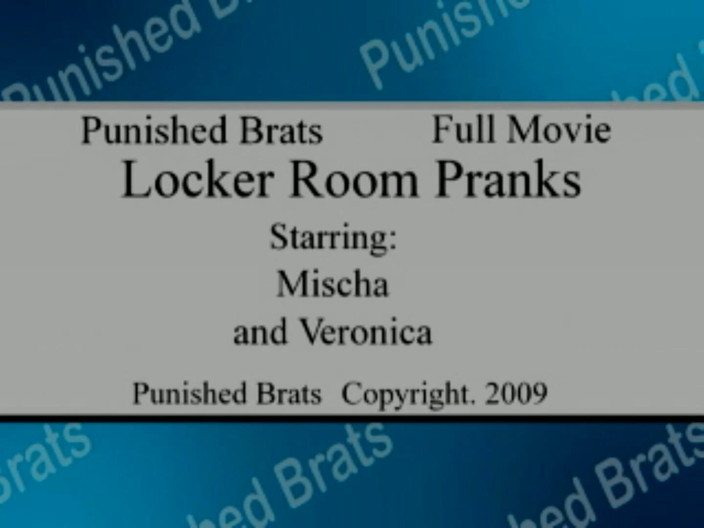 Punished Brats Spanking: The Locker Room शरारत
