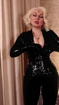 Sexy Latex Catsuit Škádlení od Arya