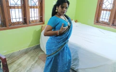 Newly Married Cute Neighbor Tamil Wife Anjali Hot Sex with Her Boyfriend