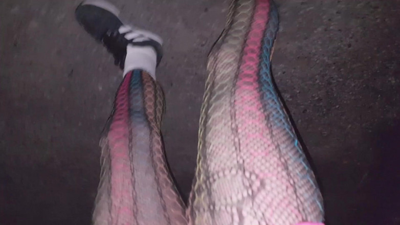 Anal fetish Chist & dwt: Crossdresser night walk!! DWT-Nachtspazirgang