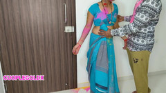 Sexy Komal: Šťastné Holi Komal Bhabhi Prosím užívejte si barvy