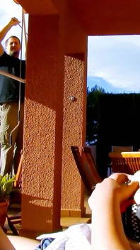 Latina teen Tiffany Doll lets pool boy fuck her in the ass