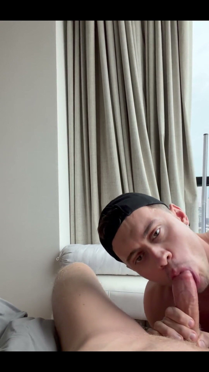 KhrisWeber: I Eagerly Suck His Hard Cock