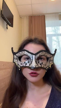 Russische Spraakzame Schatje in Kousen En Hakken Dansend Striptease